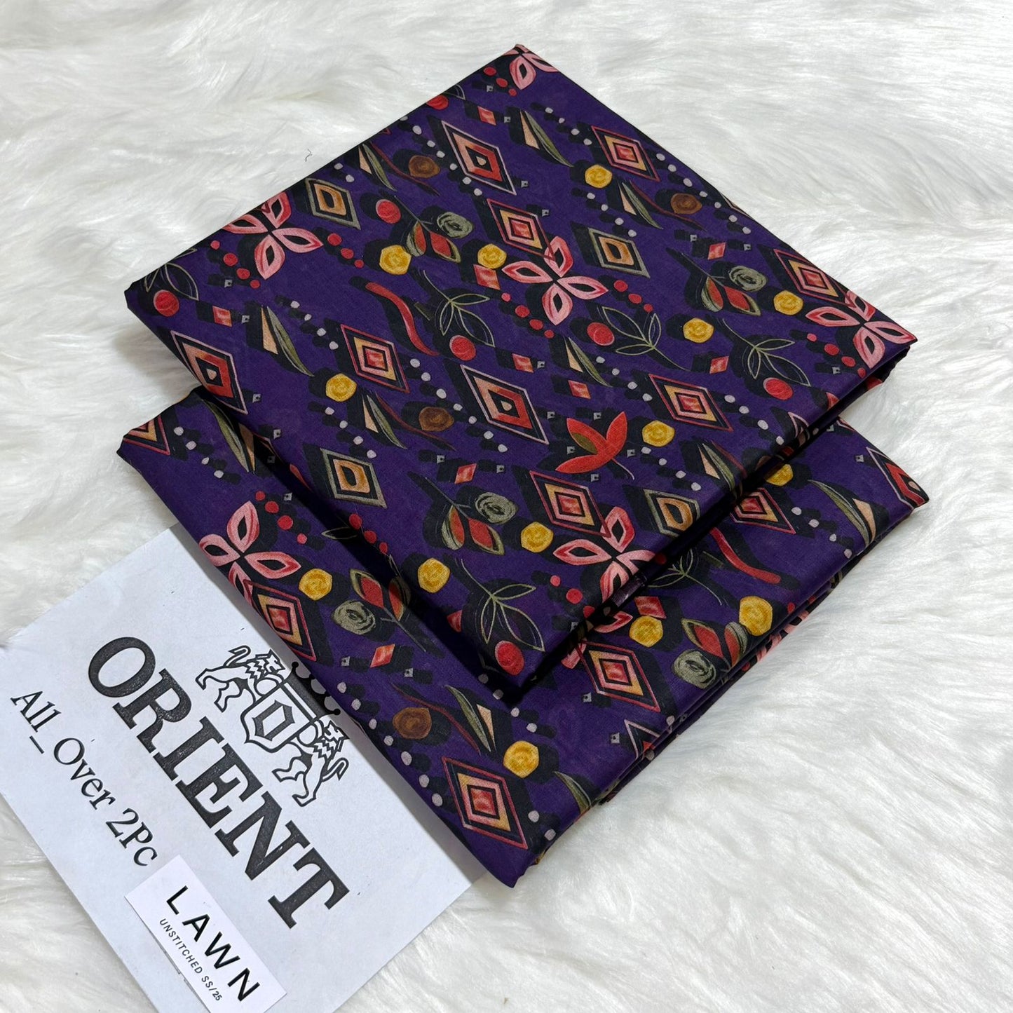 Lawn 2 Piece Printed Unstitched (ORIENT)