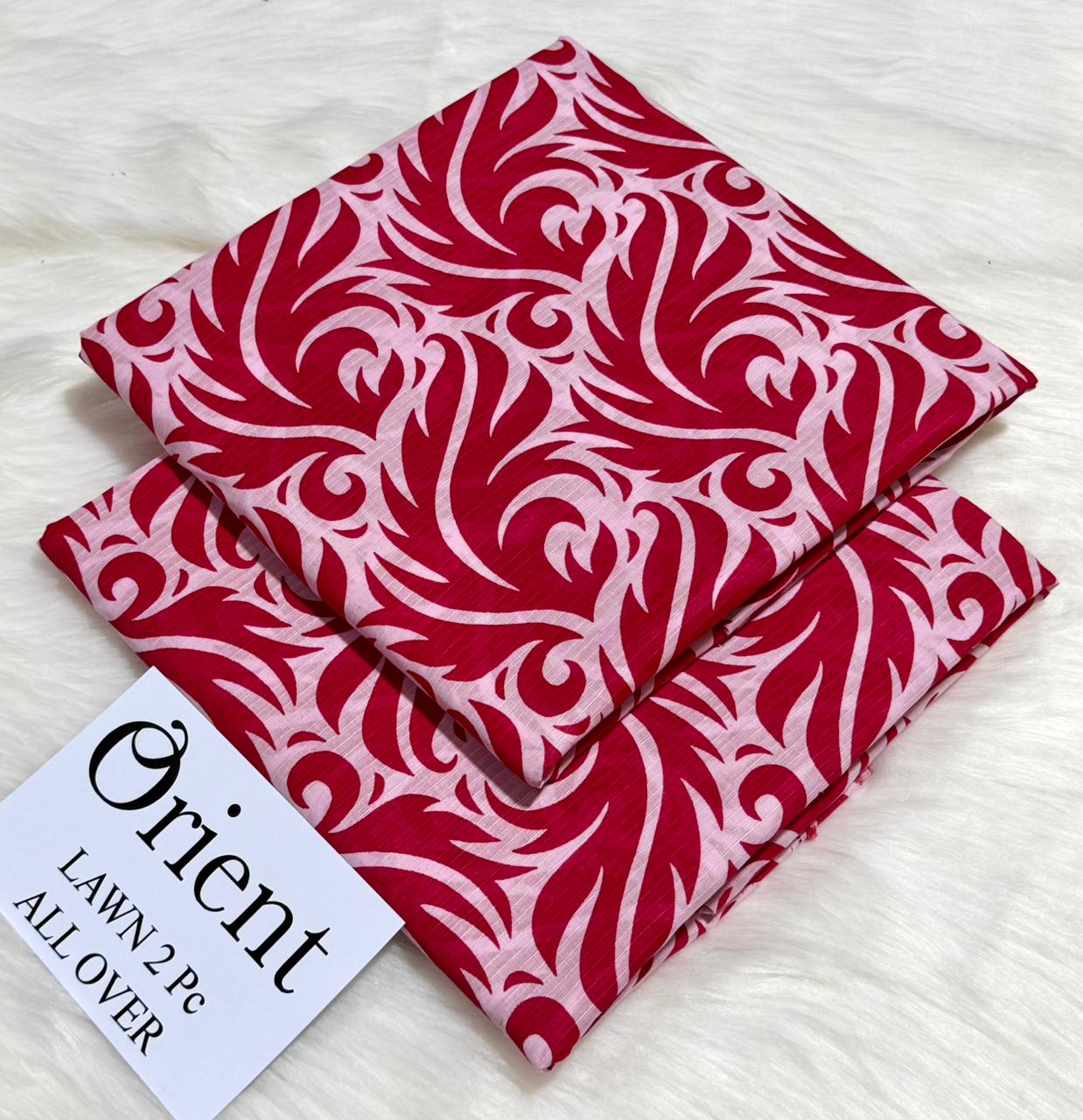 Lawn 2 Piece Printed Unstitched (ORIENT)