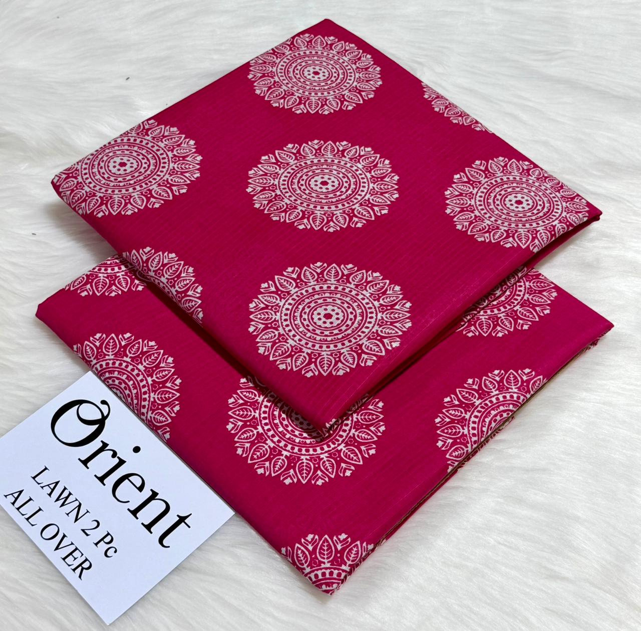 Lawn 2 Piece Printed Unstitched (ORIENT)