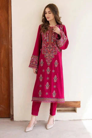 Lawn 2 Piece Embroidered Unstitched (BAREEZE)