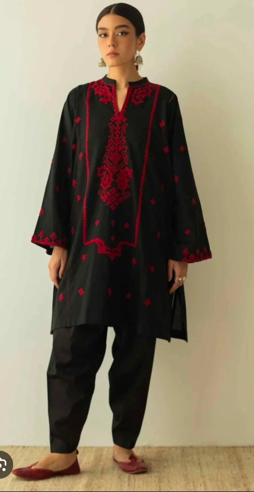 Lawn 2 Piece Embroidered Unstitched (BAREEZE)