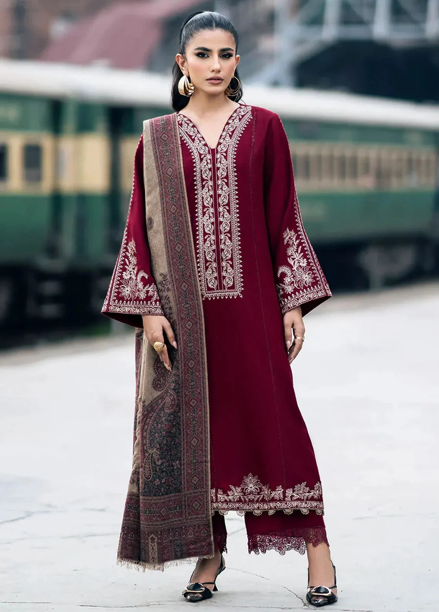 Chikankari Lawn 3 Piece Embroidered