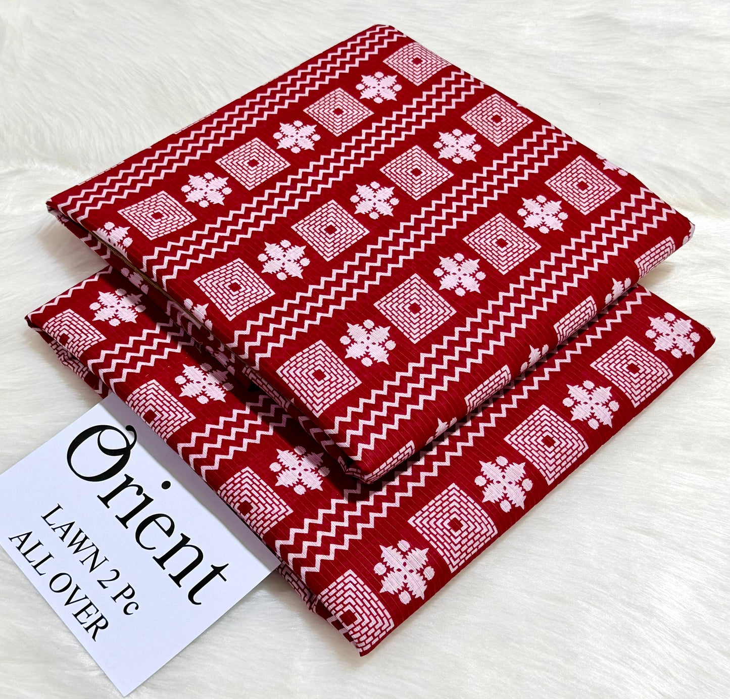 Lawn 2 Piece Printed Unstitched (ORIENT)