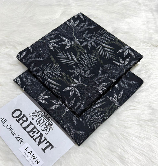 Lawn 2 Piece Printed Unstitched (ORIENT)