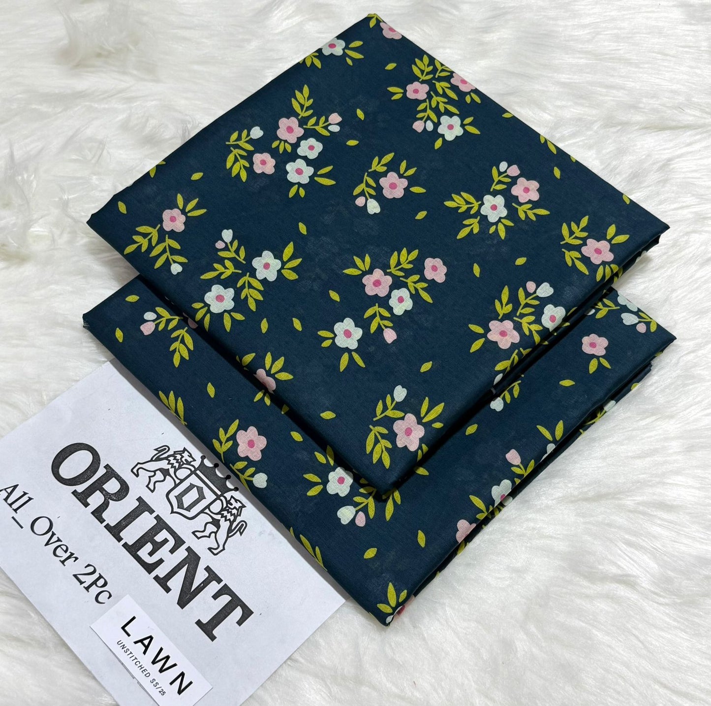 Lawn 2 Piece Printed Unstitched (ORIENT)