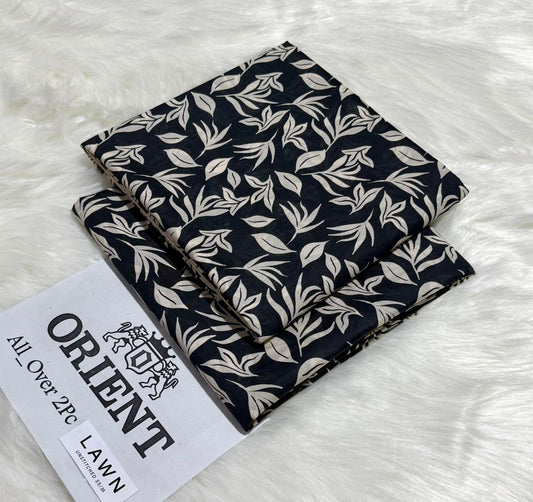 Lawn 2 Piece Printed Unstitched (ORIENT)