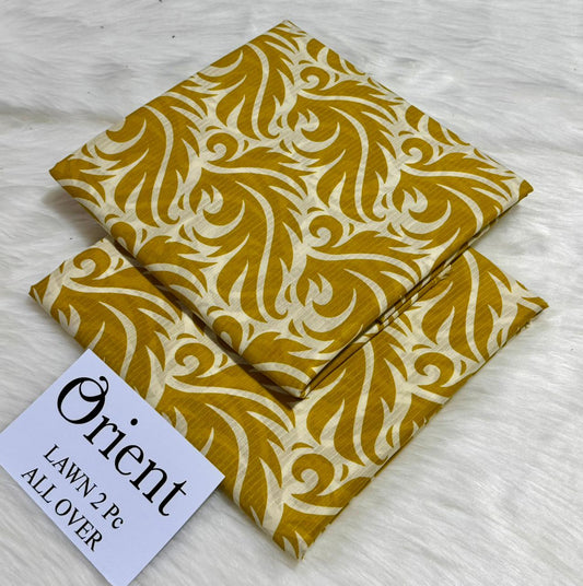 Lawn 2 Piece Printed Unstitched (ORIENT)