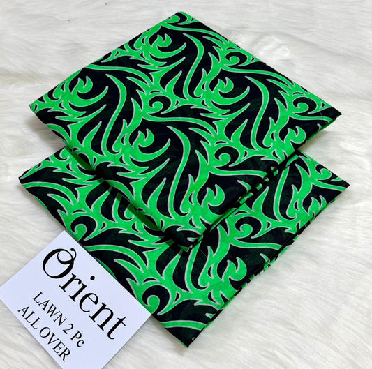 Lawn 2 Piece Printed Unstitched (ORIENT)