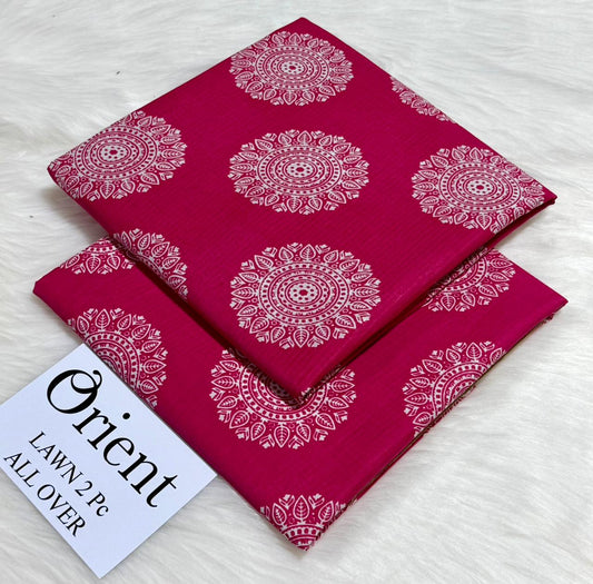 Lawn 2 Piece Printed Unstitched (ORIENT)