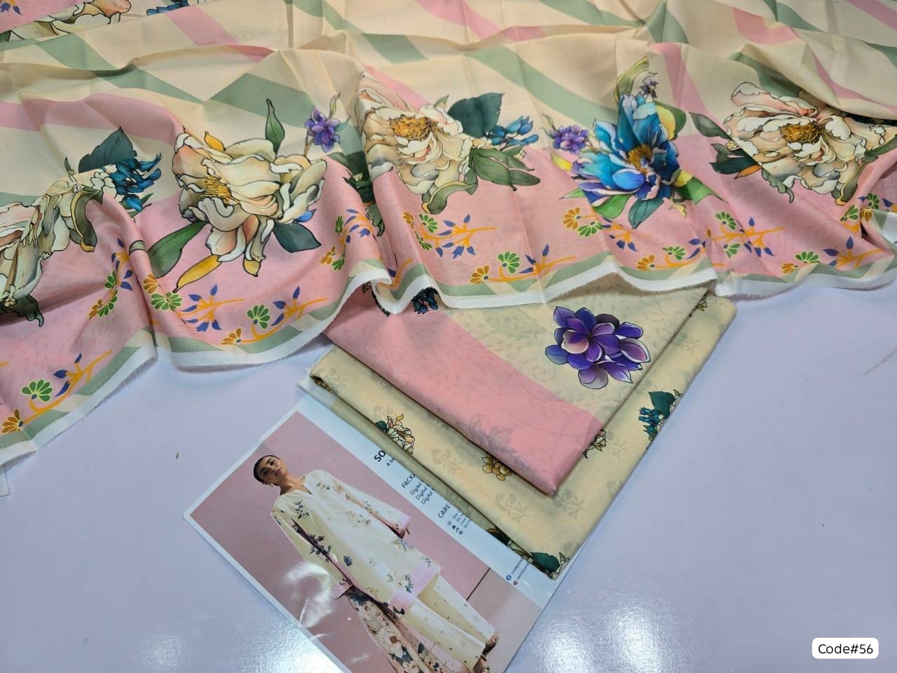 Lawn 3 Piece Digital Print S (COCO BY ZARA SHAHJAHAN)