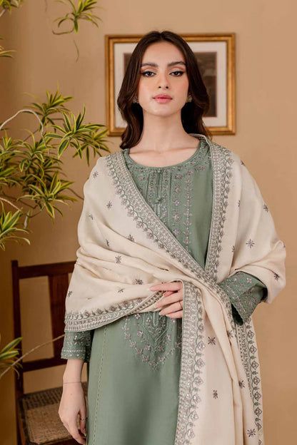 Jazmin Lawn 3 Piece Heavy Embroidered Unstitched