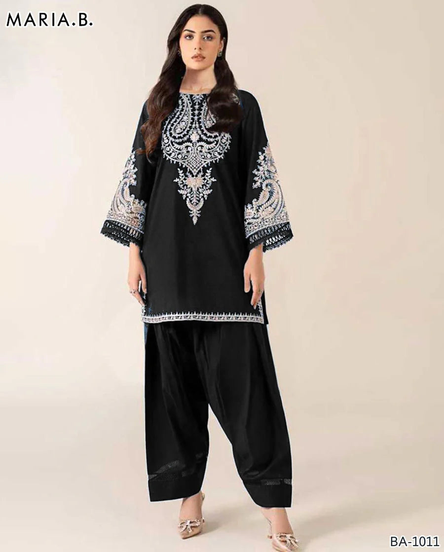 Lawn 2 Piece Embroidered Unstitched (MARIA B)