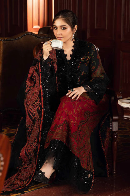 Maria B 3 Piece, Print with Patch