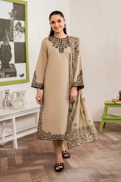 Lawn Embroedered 3 Piece Unstitched