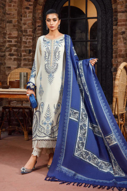 Lawn 3 Piece Embroidered Unstitched