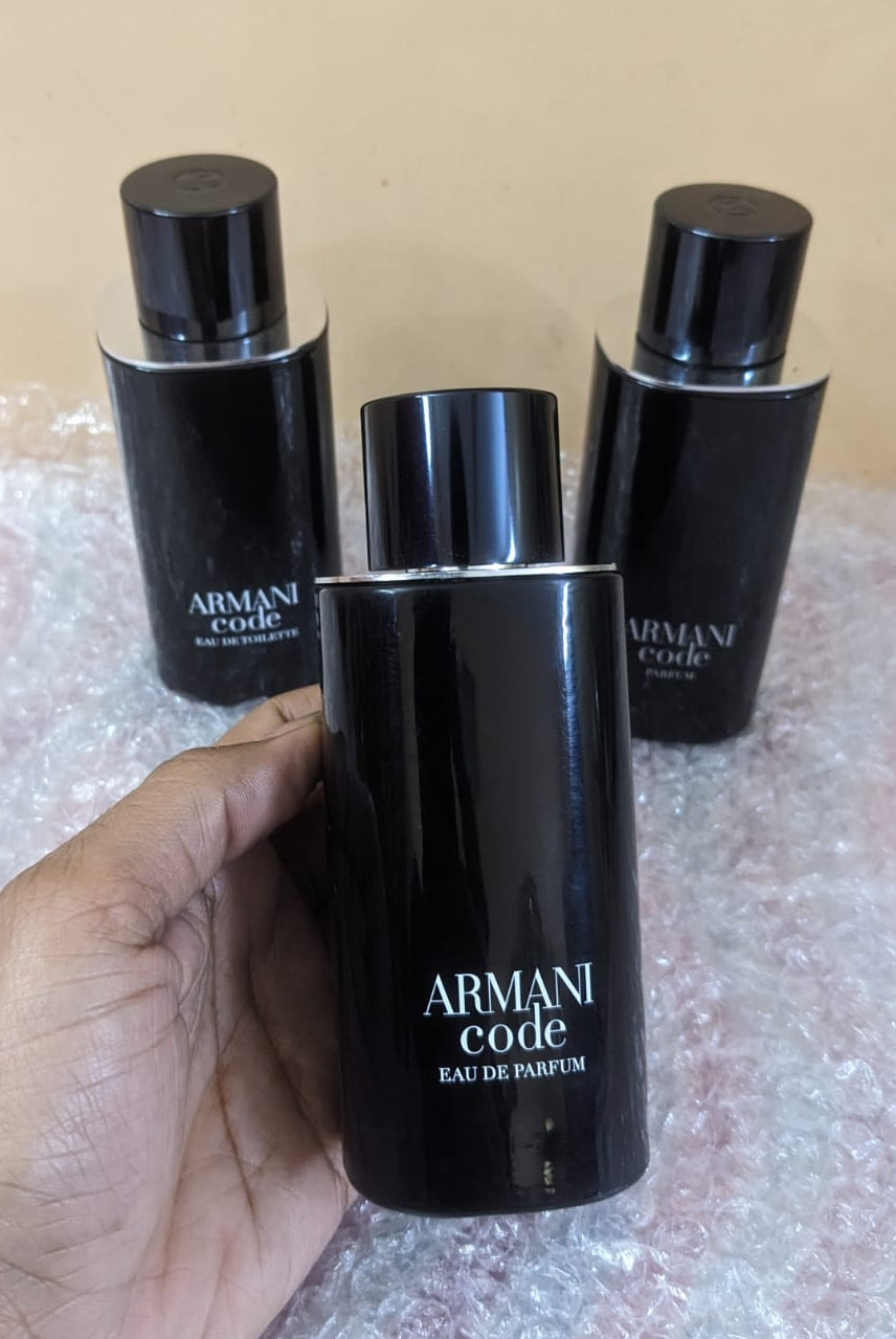 Giorgio Armani Code Perfume 100 ml Unboxed