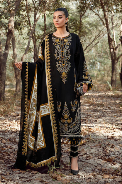 Lawn 3 Piece Embroidered Unstitched