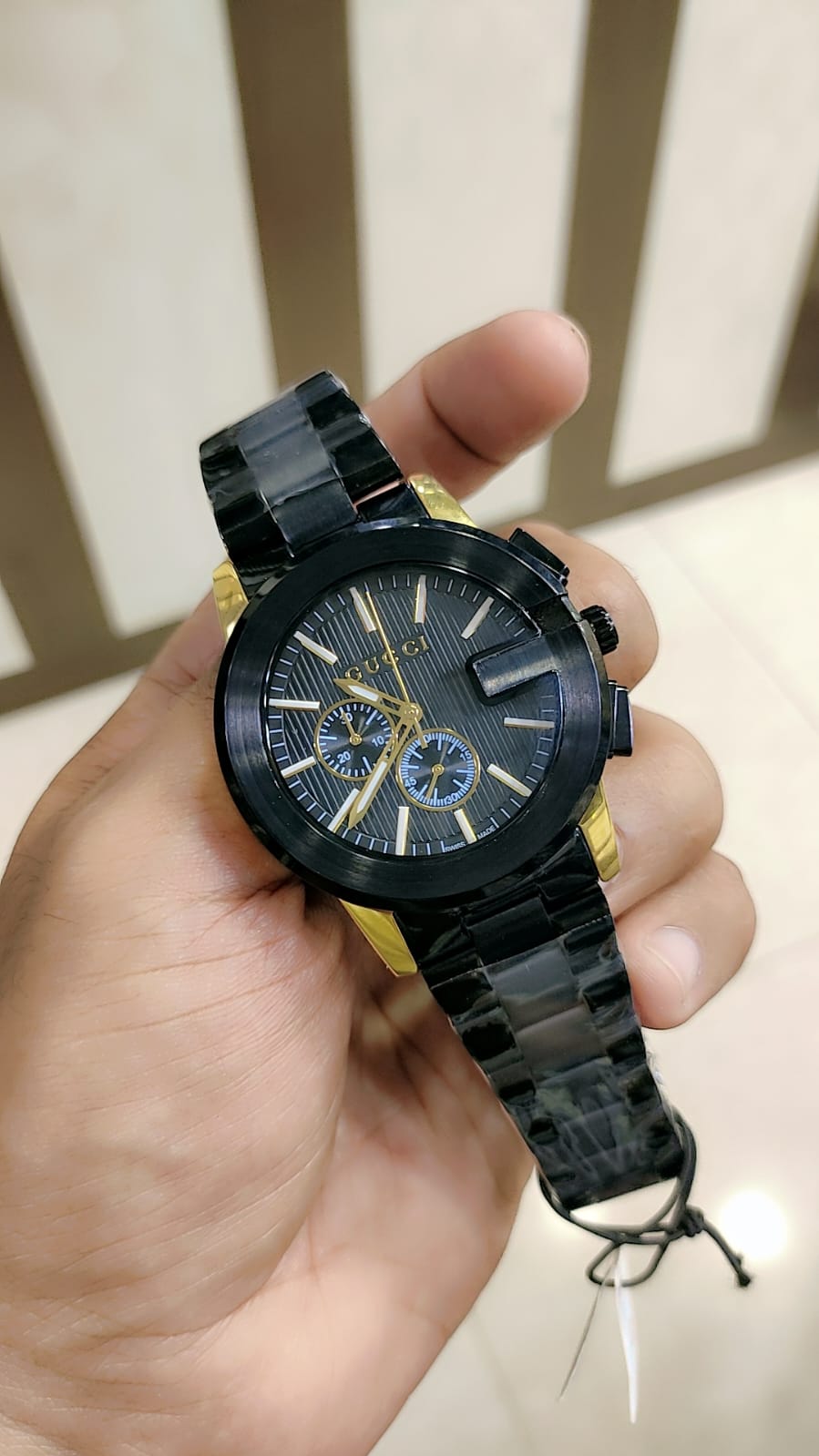 Gucci G-Chrono Black