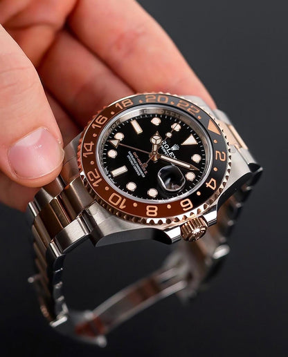 Rolex GMT (With Box,Card and Pouch)