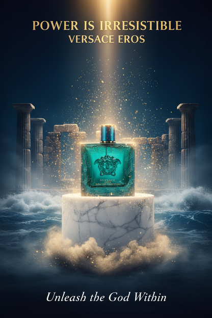 Versace Eros Original Bottle Ad